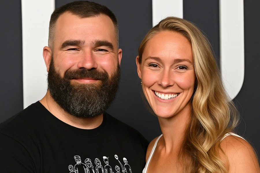 Kylie Kelce Brings Crowd to Tears with Emotional Speech & Jason Kelce Lead 10-Mile Ride as Eagles Unite for Autism at 2025 Eagles Autism Challenge 3 Kylie Kelce Brings Crowd to Tears with Emotional Speech, as Jason Kelce and Eagles Rally Behind Autism Awareness